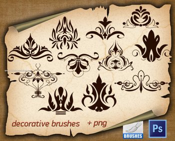 Decorative Floral Border