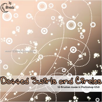 Dotted Swirls and Circles