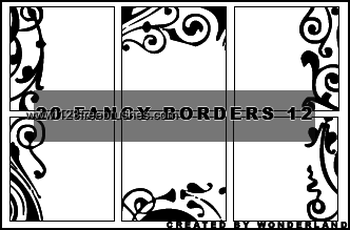 Fancy Icon Borders