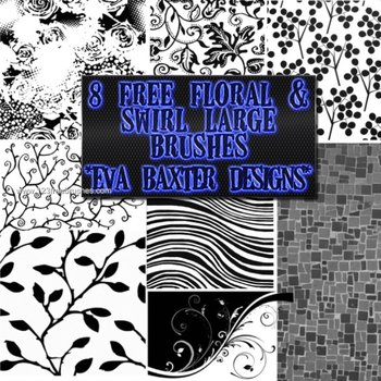 Floral and Swirl