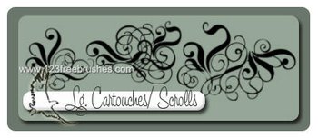 Floral Cartouches – Scrolls