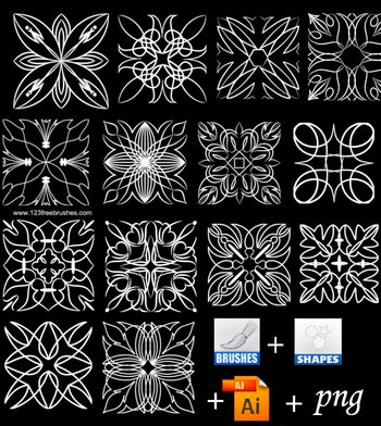 Floral Motifs Art