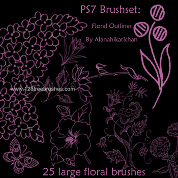 Floral Outlines