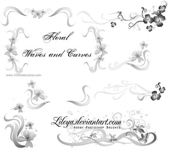 Floral Waves and Curves