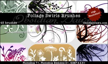 Foliage Swirls