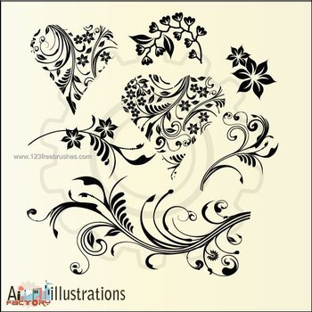 High Resolution Flourish