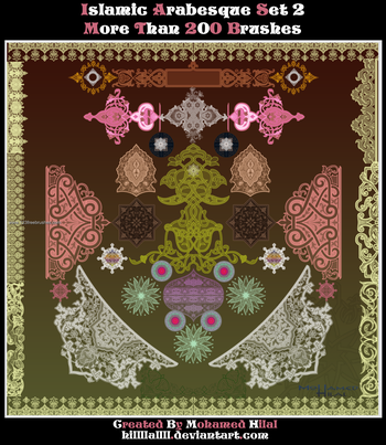 Islamic  Arabesque Ornaments