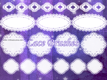 Lace Ornaments