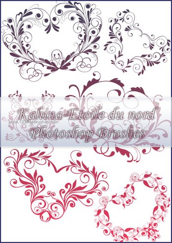 Ornamental Floral Heart