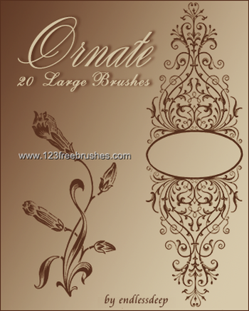 Ornate Large Floral