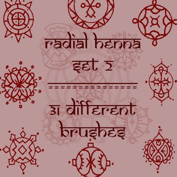 Radial Mehndi