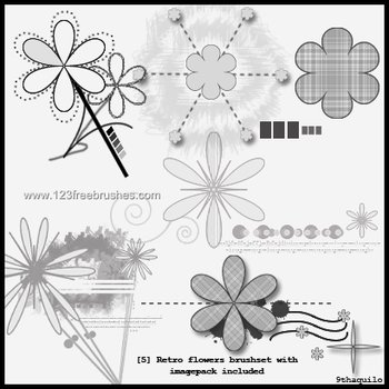 Retro Flowers
