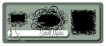 Scroll – Floral Masks