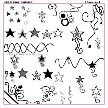 Stars and Swirls