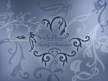 Swirly Ornaments