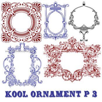 Vintage Floral Frames