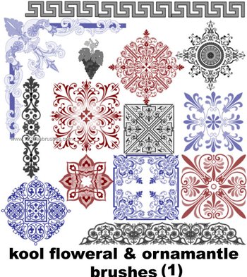 Vintage Ornaments Flower