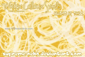 Watercolour Swirls