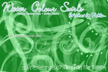 Watercolour Swirls