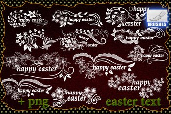 Happy Easter Text
