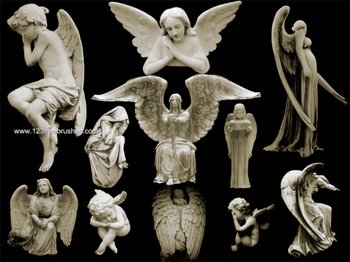 Cemetery Angel Statues