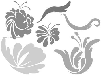Abstract Flowers