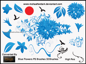 Blue Flower