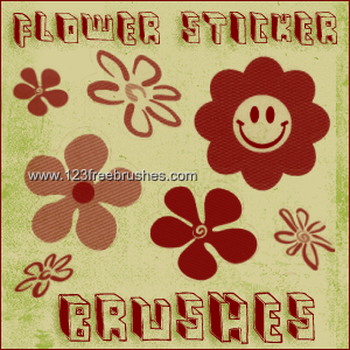 Flower Sticker