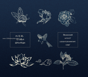 Floral Brushes Download