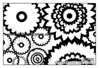 Flower Brushes Photoshop Elements