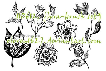 Flower Brushes For Photoshop Cs4