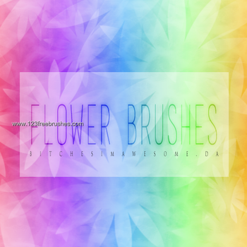 Flower Brushes Photoshop Elements 9
