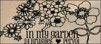 Free Photoshop 7 Flower Brushes Download