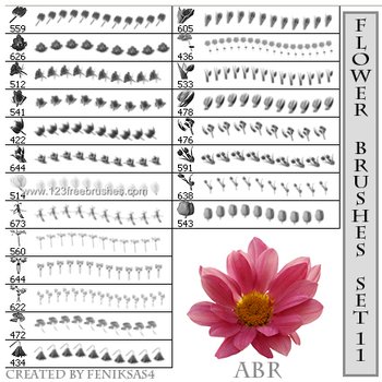 Floral Photoshop Brushes Free