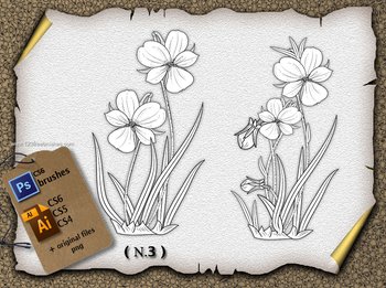 Flower Brushes Abr