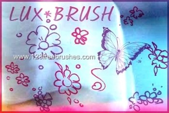 Flower Abstract Brushes