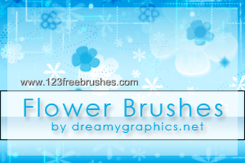 Flower Brushes High Resolution