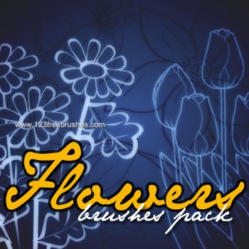 Floral Brushes In Photoshop Cs5