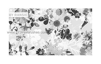 Flower Ornaments Brushes