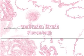 Photoshop 7 Flower Brushes