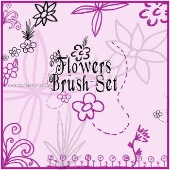 Flower Brushes Photoshop 7