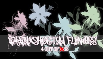 Flower Brushes For Adobe Photoshop 7.0