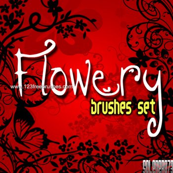 Floral Brushes In Photoshop Cs5