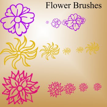 Floral Ornament Brushes For Photoshop Cs5