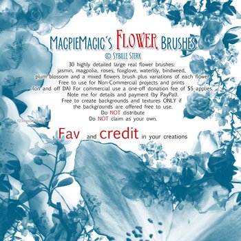 Ps 6 Flower Brushes Free