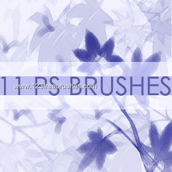 Photoshop 7 Flower Brushes