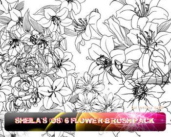Flower Brushes On Photoshop