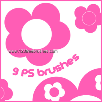 Flower Brushes Photoshop Cs4