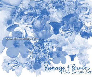 Free Photoshop 7 Flower Brushes Download