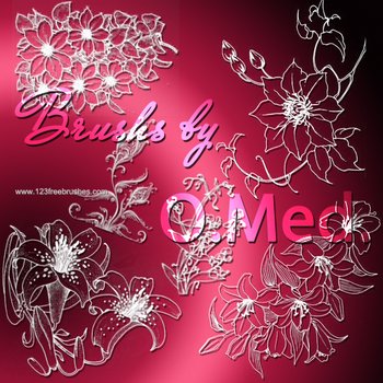 Floral Brushes Ai